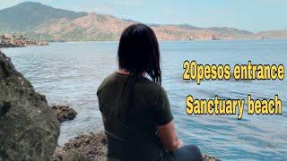 Affordable Entrance fee 20 pesos lang/Sanctuary Beach Maragondon Cavite /Rosie chix vlog