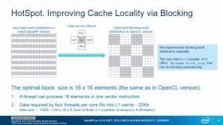 OpenMP 4.0 vs. OpenCL: Performance comparison