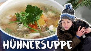 HÜHNERSUPPE Rezept | Hausmittel gegen ERKÄLTUNG