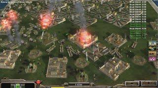 GLA Boss - Command & Conquer Generals Zero Hour - 1 vs 7 HARD Gameplay