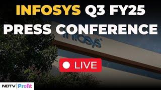 Infosys Q3 FY25 Press Conference LIVE | Infosys Q3 FY25 Results | Infosys Results LIVE Today