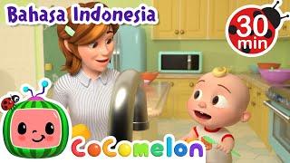 Aku Mau Membantu Ibu! | CoComelon Bahasa Indonesia - Lagu Anak Anak | Nursery Rhymes