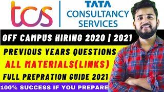 TCS OFF CAMPUS HIRING 2020 AND 2021 BATCHES | TCS PREVIOUS YEAR QUESTIONS | TCS NQT PREPARATION