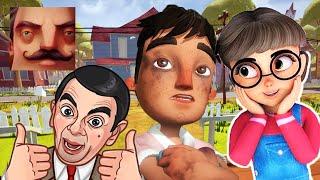 Hello Neighbor - New Secret Neighbor King Kong Mr Bean Tani Aaron History Gameplay Walkthrough