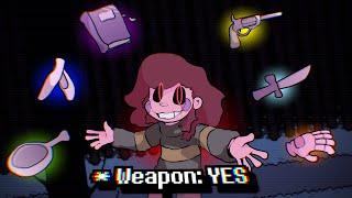 Undertale, but I have every Weapon at the SAME TIME