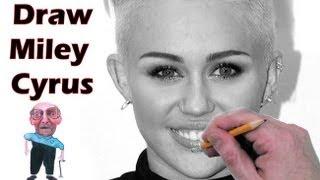 How to Draw Miley Cyrus Step by Step Drawing Tutorial