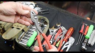 Ultimate Mini Toolkit 1.0: Taking serious the size-performance equation. Snap On, Knipex PB Swiss