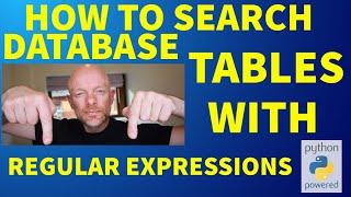 How to Search Database Tables with Regular Expressions