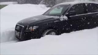 Audi Quattro vs BMW xDrive in Snow  \ Ауди или БМВ кто есть кто ?!