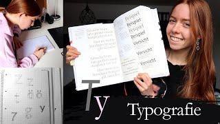 Typografie, Zeichnen und Schriftgeschichte | Mein Alltag als Mediendesign Studentin | vlog