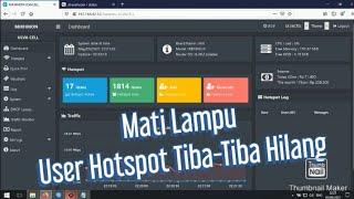 Voucher Hotspot di Mikrotik Tiba-tiba Hilang | Pejuang Receh