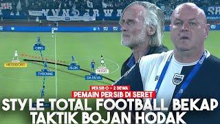 Permainan Total Football Bekap Taktik Bojan Hodak | Persib Bandung 0 - 2 Dewa United