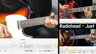 Radiohead - Just (Guitar Cover with TAB)