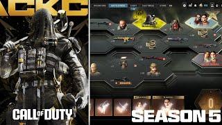 FULL MW3 Season 5 Battle Pass Operators & Blackcell SHOWCASE! (Tier 100 & MORE!) - Modern Warfare 3