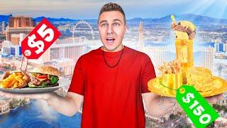 Cheap Burger VS Expensive Burger in Las Vegas