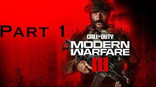 Callofduty Modern Warfare 3 Campaign part 1