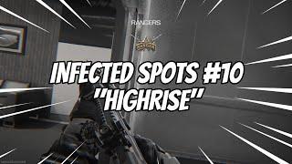 The BEST Infected Hiding Spots On HIGHRISE In MW3