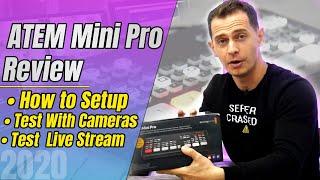 ATEM Mini Pro | Setup | Full Review (Facebook Live Stream & YouTube)