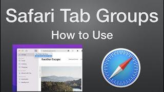 How to Use Safari Tab Groups on a Mac