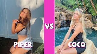 Piper Rockelle Vs Coco Quinn TikTok Dances Compilation