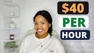 MAKE $40 PER HOUR (=R684) working from home