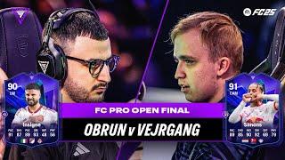 Repeat or Redemption? | Obrun v Vejrgang | FC Pro Open Final | Full Match