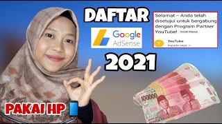 CARA DAFTAR GOOGLE ADSENSE 2021 PAKAI HP