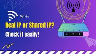 How to check Real IP or Shared IP || Check internet port number very easily