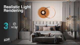3Ds Max V-ray 5 Realistic Light Rendering Vray Settings
