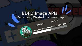 BDFD image APIs #6 | Bot Designer For Discord, Rank Card!