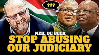 Neil De Beer RIPS INTO ANC Over Chief Justice Zondo's Role in Unity Govt Appointments - Jaw-Dropping