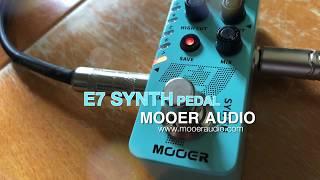 Mooer E7 Synth Pedal