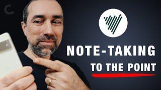 A modern note-taking app that gets to the point | Voicenotes