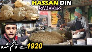 100 Years Old Hassan Din Sweets Sialkot | Sialkot Halwa pori