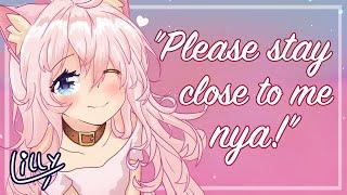 [ASMR Roleplay]  Half an hour of Comfort by your loving catgirl girlfriend  Kisses | Ear Cleaning