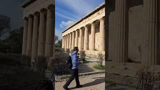 Temple of Hephaestus , Acropolis - Athena #youtube