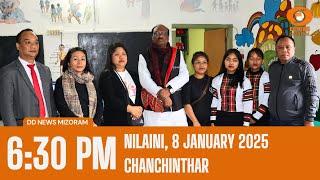 DD News Mizoram Chanchinthar | 8 January 2025 | 6:30 PM