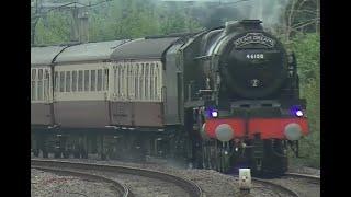 Royal Scot 46100 passing through Atherstone Station on the 8th of August 2024