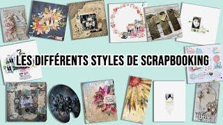 SCRAPBOOKING { DÉBUTANT } Les différents STYLES de scrapbooking I LYDILLE I