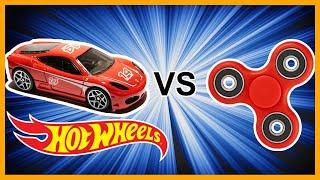 FERRARI Vs FIDGET SPINNERS - Hot Wheels