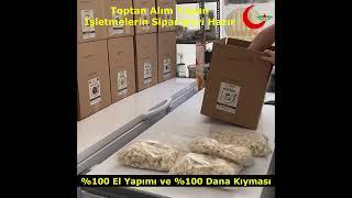 Toptan Mantı Satışı - Ayza Gıda (%100 El Yapımı ve %100 Dana Kıyması)