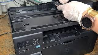 Scanner da HP.LaserJet M1132 , erro E8 , Não tira Xerox
