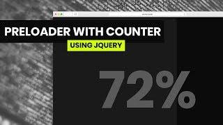 Full Screen Pre-Loader Using JQuery | HTML, CSS & JavaScript