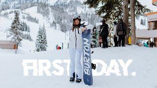 my first time snowboarding ️ what to expect + beginner tips