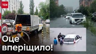 ️ На вулицях ріки! Зі стель водоспади! Київ заливає