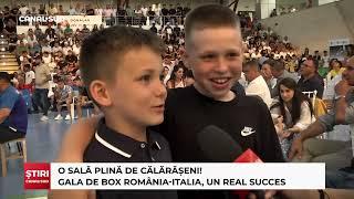 CANAL SUD / O SALĂ PLINĂ DE CĂLĂRĂȘENI! GALA DE BOX ROMÂNIA-ITALIA, UN REAL SUCCES