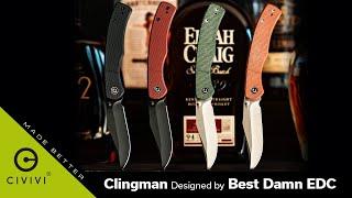 The Civivi Clingman by Taylor Martin (Best Damn EDC) is here!