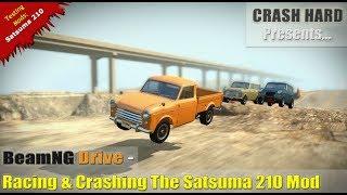 BeamNG Drive - Racing & Crashing The Satsuma 210 Mod