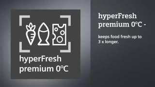 Siemens fridge freezers with hyperFresh premium 0°C