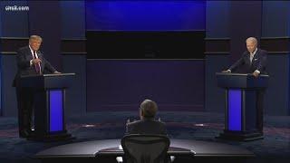 First presidential debate devolves into shouting match
